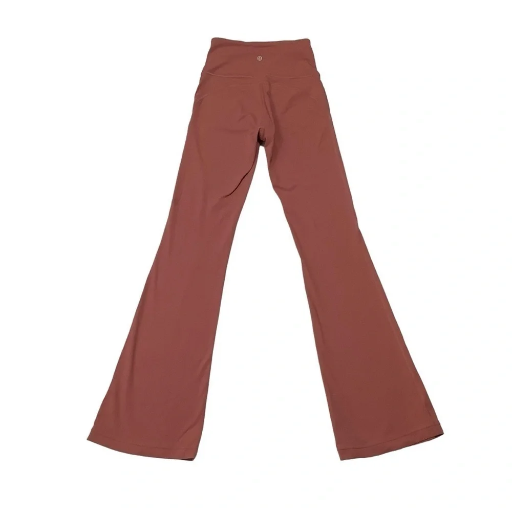 Lululemon Groove Pant Flare Super High-Rise Sz 4 Spiced Chai